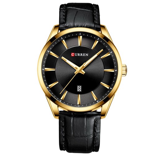 Gents quartz watches leather - gents,