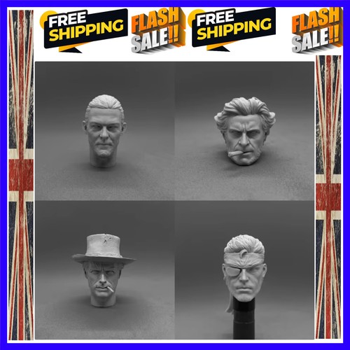Scale resin diecast head - 1/6,