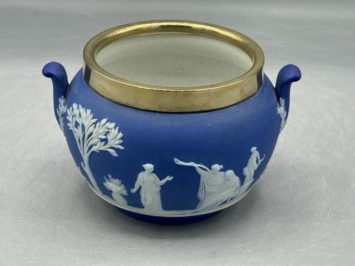 Wedgwood jasper ware sugar - jasper,