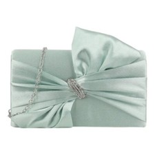 Women's Satin Clutch Bag Bow