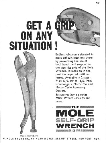 1965 advert for mole - for,