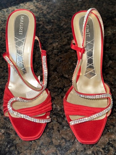Magrit red swarovski elements - magrit,