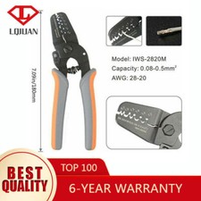 IWS-2820M Mini Micro Open Barrel Crimping Tools Crimper Terminal Pliers Molex