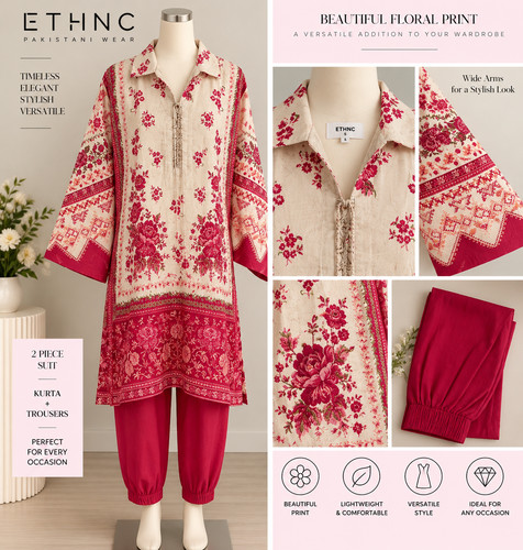 Ethnc pakistani piece - 2, suit