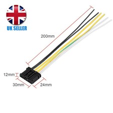 Citroen Dispatch 2007 To 2016 Rear Tail Light Lamp Bulb Holder Wiring Harness