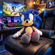 Sonic the hedgehog plush - hedgehog,