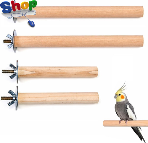 4pcs bird perches for cage - for,
