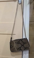 Ladies Snake Skin Cross Body