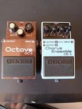 Boss OC-2 Octave Pedal Vintage & Boss Chorus Pedal