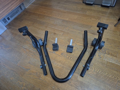 Oxford big black bike rear