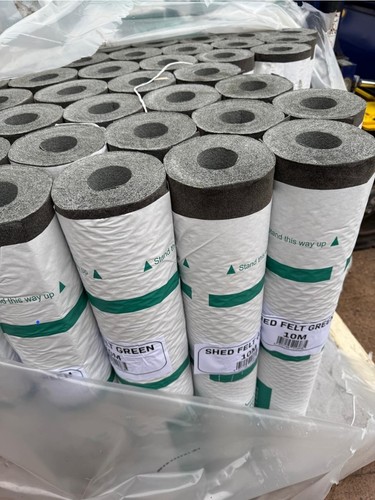 10mtr trade shed felt green - 10mtr,