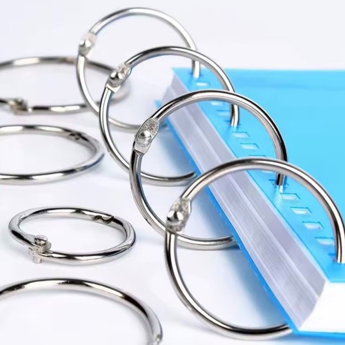 Metal binder ring set 10pc - ring, of