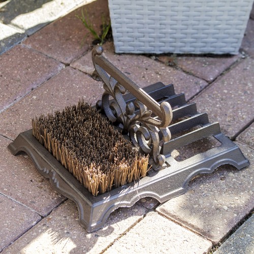 Ornate cast iron - ornate, brush