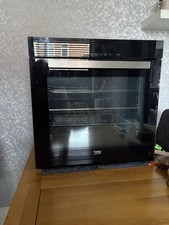 Split Level Oven By Beko With all Accessories And Manual.black Glass Finish………….