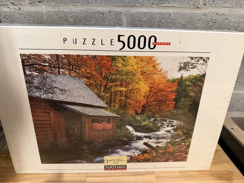 Vintage 5000 piece - vintage, jigsaw