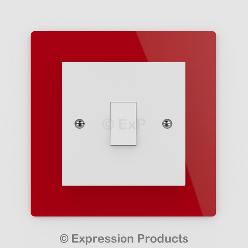 Double single light switch - /,