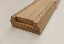 Oak 3.9m Stair Baserail 32mm Groove Timber Wooden Hardwood Balustrade Base Rail