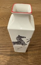 Scalamandre Lenox Zebra Vase 