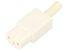 PX0597/WH Connector: For AC Power Supply Plug Female 10A BULGIN