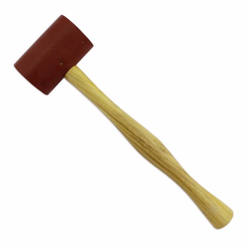 Rawhide leather mallet - 1",