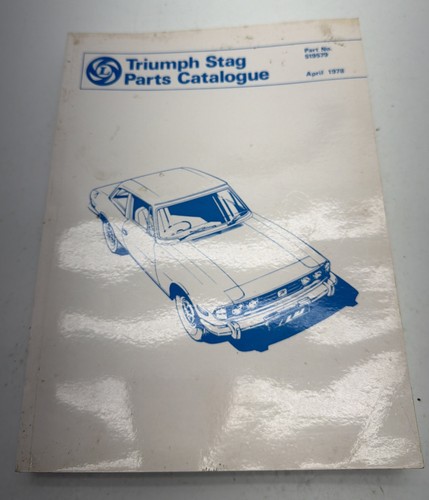 Triumph stag official parts - stag,