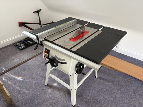 Axminster workshop table saw - axminster,