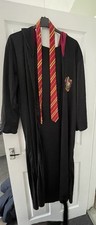 Official Harry Potter Hermione Gryffindor Robe Cloak & Tie Costume Adult Costume