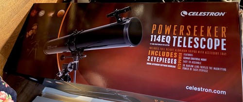 Celestron powerseeker 114eq - celestron,