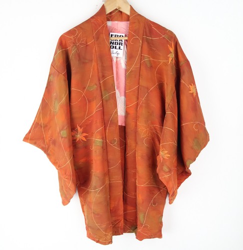 Vintage haori kimono patterned - vintage,