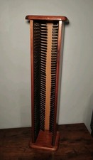 Vintage Solid Wood CD Storage