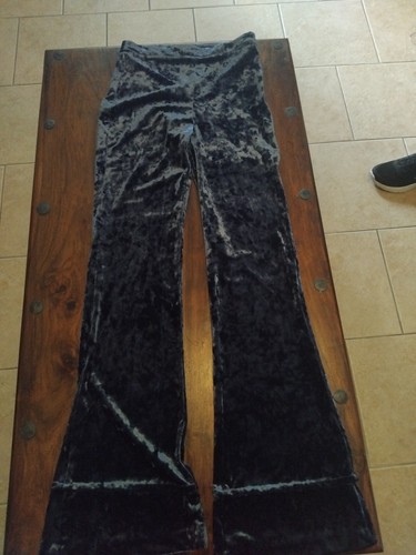 Blue crushed velvet - blue, xs