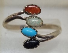 Vintage Sterling Silver Native