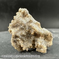 Crystal fulgurite (petrified