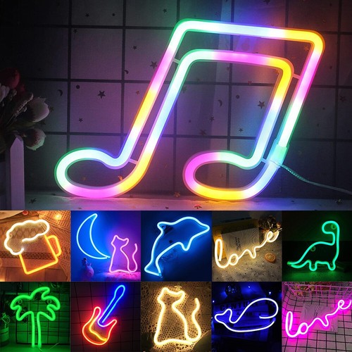Guitar love neon sign led - neon,