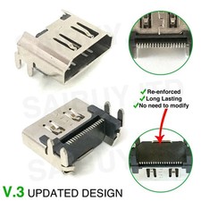 🔥 PlayStation 4 PS4 HDMI Display Port Socket Jack Connector Repair Replacement