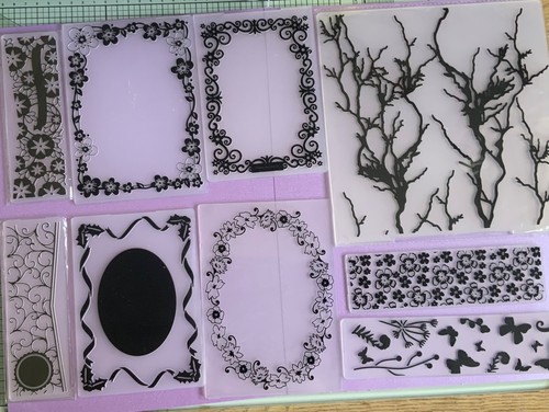 Embossing folder various - embossing,