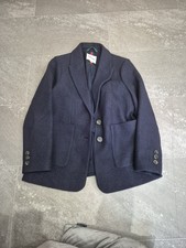 Boden Jacket Size 14 Navy 60% Wool