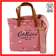 Cath Kidston Small Tote Cross Body Bag Handbag Brampton Pansy Twill Floral CN80