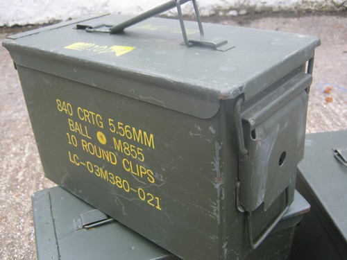 Cal ammo box - army, surplus