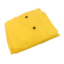 Waterproof Cycling Rain Cape  - Bright Yellow - EVA - One Fits All Cycle Cape