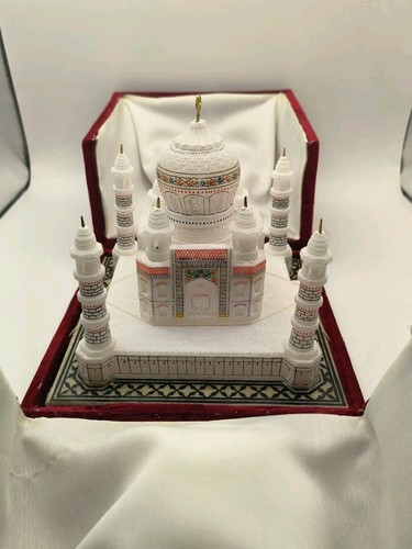 Vintage alabaster taj mahal - vintage,