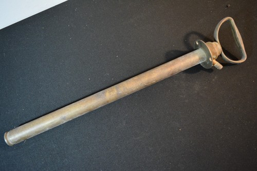 Old brass boat - bilge, pump