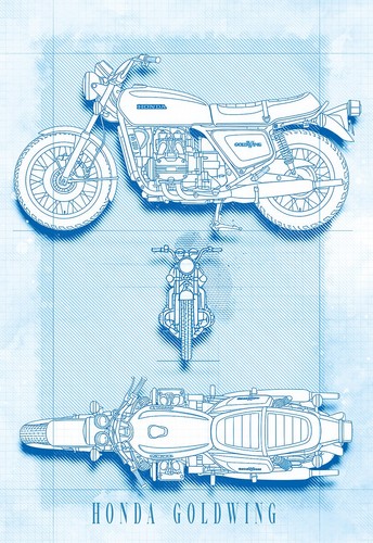 Classic honda goldwing - classic,