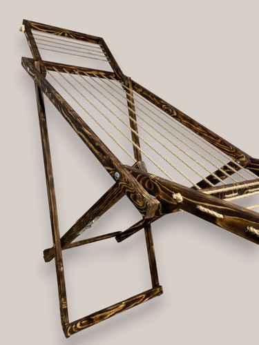 Vintage wooden clothes airer - vintage,