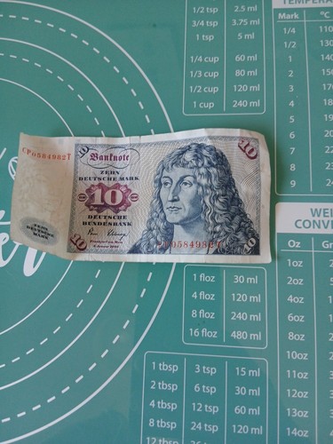 Deutsche mark 1960 - deutsche,