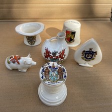 6x 20th Century Unusual Shaped