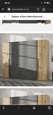 Large Wardrobe with Sliding