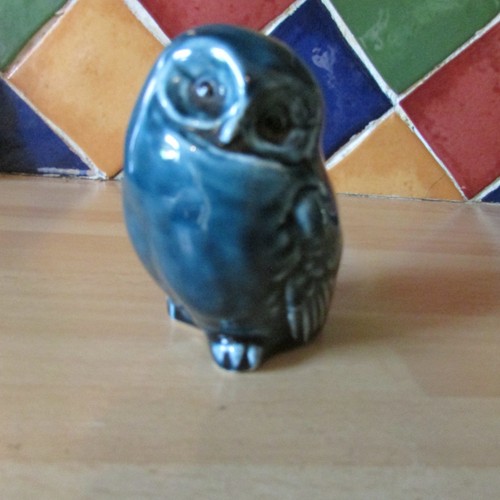 Poole pottery blue - pottery, dolphin