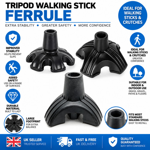 19mm walking stick ferrule - 19mm,