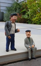 SM32 16mm Garden Railway.  Two Painted  Figures